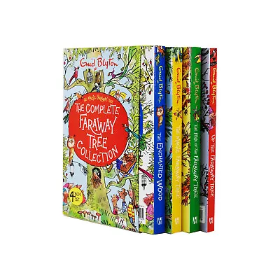 The Magic Faraway Tree By Enid Blyton: 4 Books Box Set - Age 7+ - Paperback • £14.70