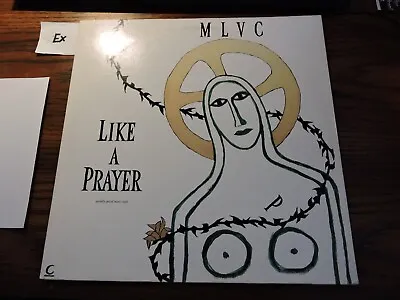 MADONNA ~ Like A Prayer 12  Single OG LP Sire Records UC 1989 EX/EX • $27.99