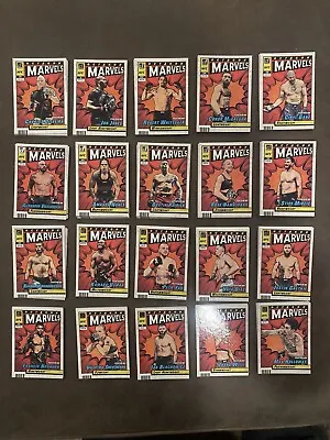 2022 Donruss UFC Octagon Marvels Comic Insert - You Pick - Complete Your Set • $1.65