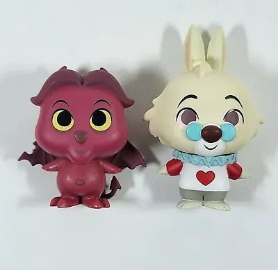 Set Of 2 Funko Mystery Minis - PAIN & WHITE RABBIT - Disney Villans & Companions • $17.49