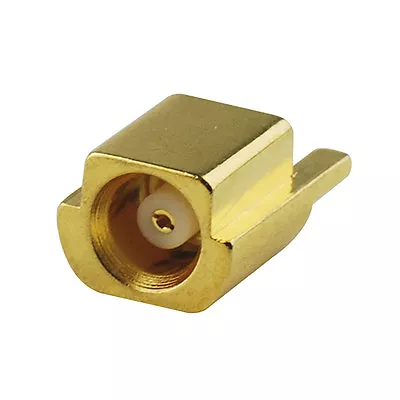 10pcs Gold-plated MCX End Launch Jack Female Edge PCB Mount RF Coaxial Connector • $13.41