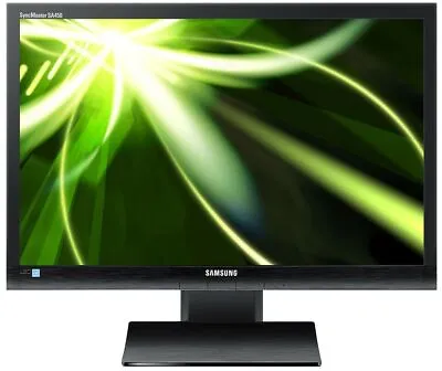 SAMSUNG 22  Inch LCD Monitor SA450 S22A450BW BLACK VGA DVI 16:10 WIDE *USED* • $53