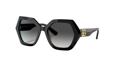 Womens Dolce & Gabbana Sunglasses Dg4406 Black/ Grey Gradient Sunnies • $312.45