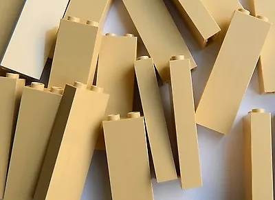 £3.75 • Buy LEGO Bricks 1x2x5 (pack Of 10) Panels # TAN Pillar Column Walls Castle *