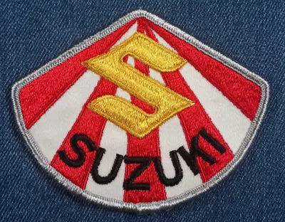 $9.99 • Buy NOS Vintage Original Suzuki Motorcycle MC Racing 4  Patch Biker Sunburst Logo