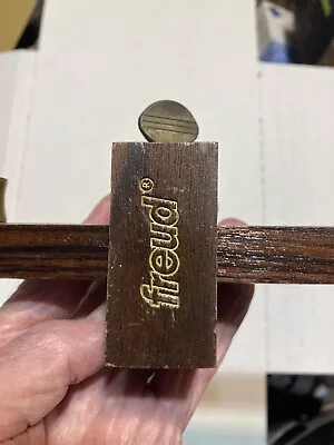 Famous *freud-rosewood And Brass Marking Gauge And Adjustable Scribe-super Nice • $24.77