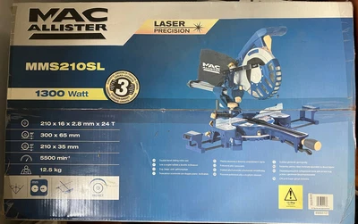£15 • Buy MAC Allister Double Bevel Sliding Mitre Saw - Needs New Motor