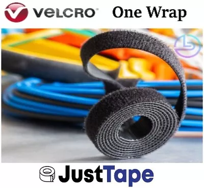 VELCRO® GENUINE ONE-WRAP Reusable Ties Double Sided Hook & Loop Strapping Tape • £69.95