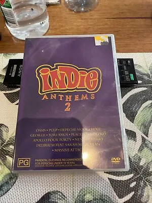 Indie Anthems Vol 2 DVD Disc Like New Oasis Depeche Mode Moloko Hole Pulp • $15.99
