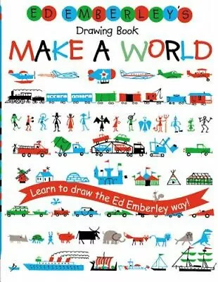 Ed Emberley's Drawing Book: Make A World By Ed Emberley: New • $11.80