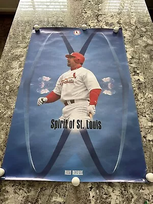 1998 Mark McGwire Spirit Of St. Louis 23X35 Poster St Louis Cardinals MLB Star • $6.99