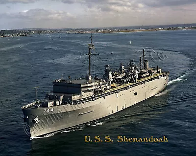 USS SHENANDOAH AD 44  Personalized Navy Ship Photo On Canvas Print • $54.60