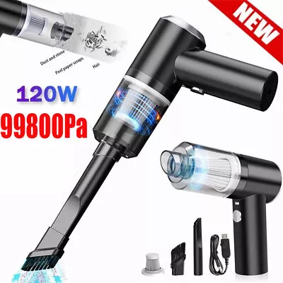 120W-Cordless Handheld Vacuum Cleaner Small Mini Portable Car Auto Home Wireless • $9.99