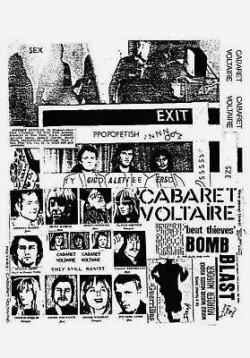 Cabaret Voltaire. A3 Repro Poster. • $8.69