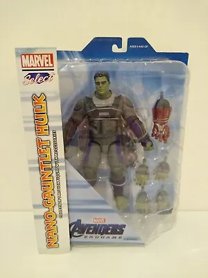 Avengers Endgame Hulk Hero Suit Marvel Select Action Figure • £29.99