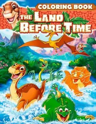 $42.99 • Buy The Land Before Time Coloring Book: Great Activity Book For Kids And Toddlers