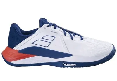 Babolat Propulse Fury Court Tennis Sport Shoes White 30S22208 1005 Size 10 • $89.99