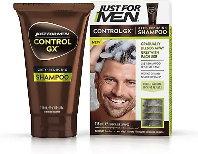 Just For Men Control GX Grey Reducing Shampoo For Grey Hair - All Shades 118ml • £11.50