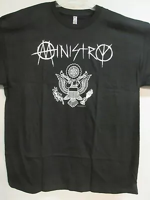 Ministry Official Merch Great Seal Band Concert Music T-shirt Extra Large • $15.99