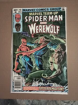 Marvel Team Up #93 (1980) - Spider-Man - Werewolf - Marvel Comics - Comic Book • $8.99