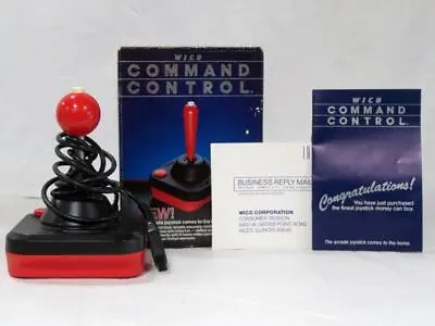 Vintage Wico Command Controller Joystick W/ Box For Atari • $35