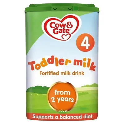 Cow & Gate 4 Baby Toddler Milk Formula 2+ Years 800g • £21.09