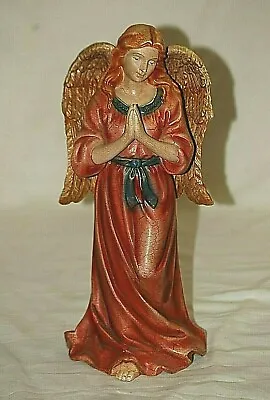 Vintage Beautiful Praying Angel Mantel Figurine Christmas Holiday Xmas Decor • $19.99