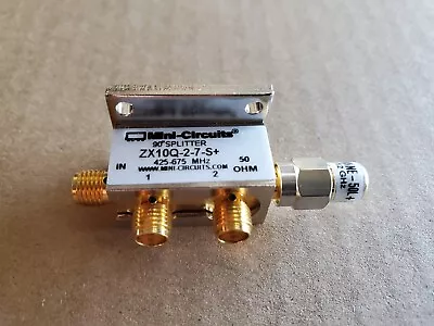 Mini Circuits ZX10Q-2-7-S+    90° SPLITTER 425-675 MHz 50Ω • $29.95