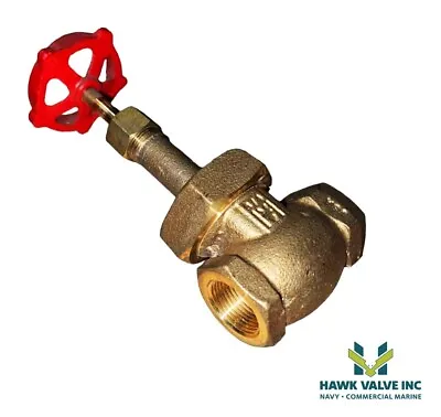 3/4  Bronze 200 SWP 400 WOG NPT Gate Valve - MILWAUKEE FIG.1174 • $55