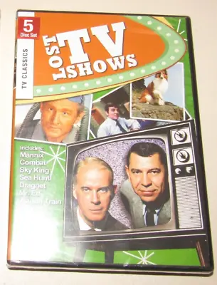 NEW 5 Disc Set Lost TV Shows Classics DVDs 50's-70's SEALED Mannix Combat • $15