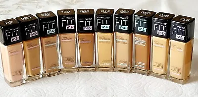 Maybelline Fit Me Dewy+Smooth Foundation SPF18 & Vitamin E (1oz/30mL) YOU PICK! • $9.99