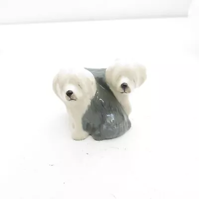 Vintage Beswick Pair Of Old English Sheepdogs Dog Figurine • £29