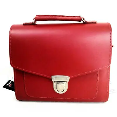 $232.25 • Buy Leather 2WAY Bag   RED ZATCHELS