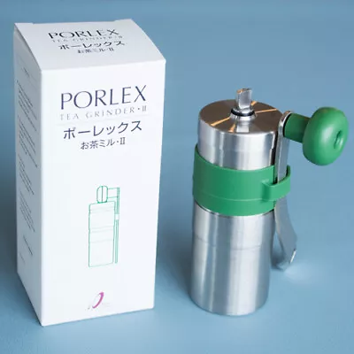 PORLEX Mill Grinder Ⅱ Green Tea Powder Ceramic Stainless Steel Made In Japan F • £82.52