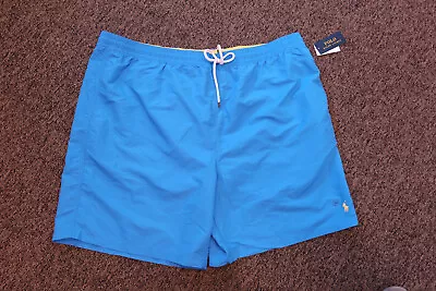 BIG & TALL Polo Ralph Lauren Men's Swim Shorts Trunks - 4XB - Blue • $19.95