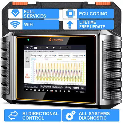 Automotive OBD2 Scanner All System Bi-directional Car Diagnostic Tool ECU Coding • $249