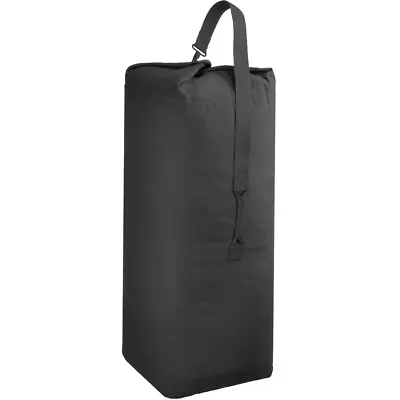 Highlander Army Kit Bag 14  Base Canvas Military Army Cotton Tool Holdall Black • £17.95