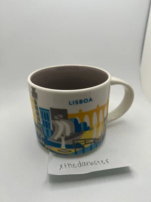$42.25 • Buy Starbucks LISBOA Portugal You Are Here YAH Collector Series Coffee Tea Mug MINT