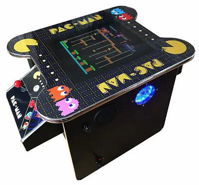 £799 • Buy Arcade Machine 60 Retro Games 2 Player Gaming Cabinet Cocktail Table Xmas