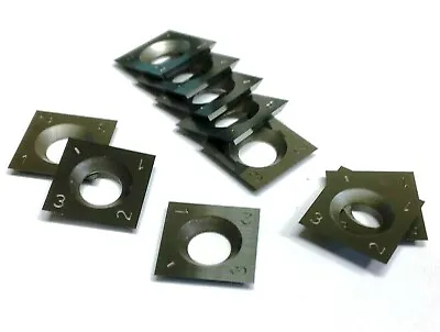 14 X 14 X 2mm Reversible Disposable TCT Turn Blades - Genuine Wadkin Bursgreen  • $35.47