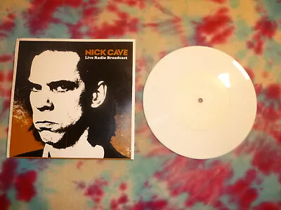 NICK CAVE Live Radio Broadcast 45 & Picture Sleeve White Vinyl Numbered • $25