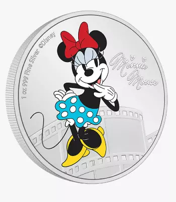 2023 Niue Disney Mickey & Friends – Minnie Mouse 1oz Silver Coin • $89