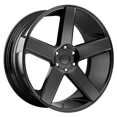 22x9.5 DUB S216 BALLER GLOSS BLACK Wheel 5x5 (11mm) • $452