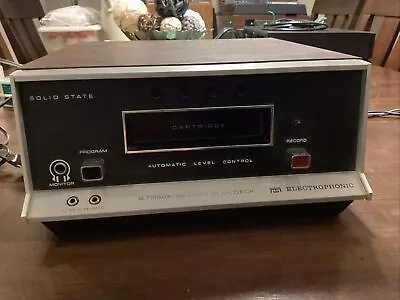 Morse Electrophonic TRD-108-Track Tape Recorder Player Deck  NOT TESTED • $27