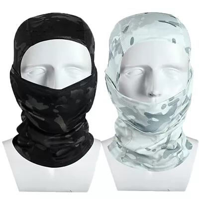 Military Camouflage Balaclava Full Face Mask Mens Tactical Face Mask Face Cover • $5.99