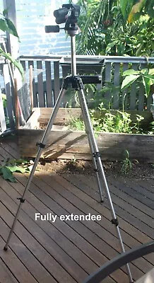 Manfrotto 190 Tripod + 141 RC Head • $130