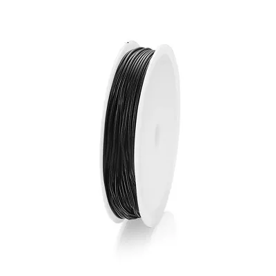 £2.65 • Buy Black Elastic Stretchy Thread Beading Cord Bracelet String For Jewellery Making