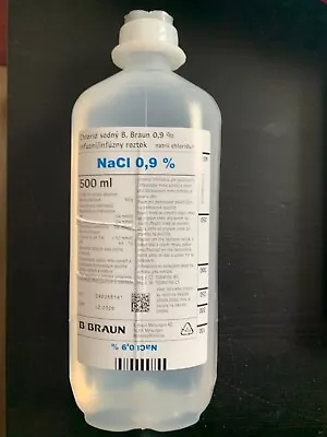 B. Braun NaCl 0.9% Solution Sodium Chloride • $15