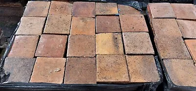 Reclaimed Victorian Quarry Tiles 238 X 239 X 62mm 11.1 M2 • £1200