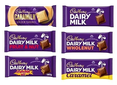 Cadbury Dairy Milk Wholenut Crunchie Bit Fruit & Nut Orange White Milk Chocolate • £5.39